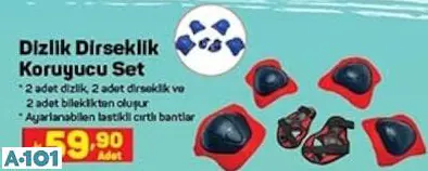 DİZLİK DİRSEKLİK KORUYUCU SET DİZLİK DİRSEKLİK KORUYUCU SET
